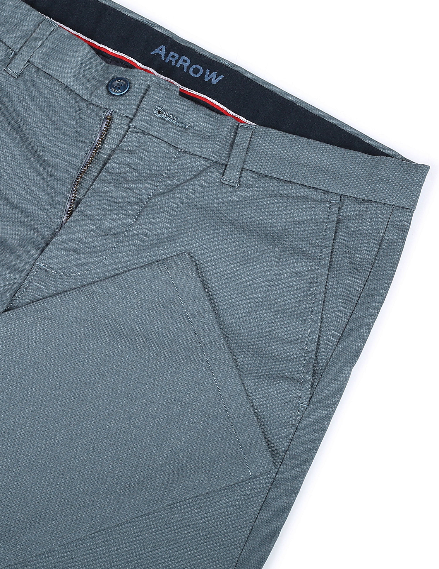Buy Arrow Autoflex Hudson Slim Trousers - NNNOW.com