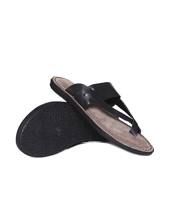 Leather Sandals Shoes Man | ZARA India