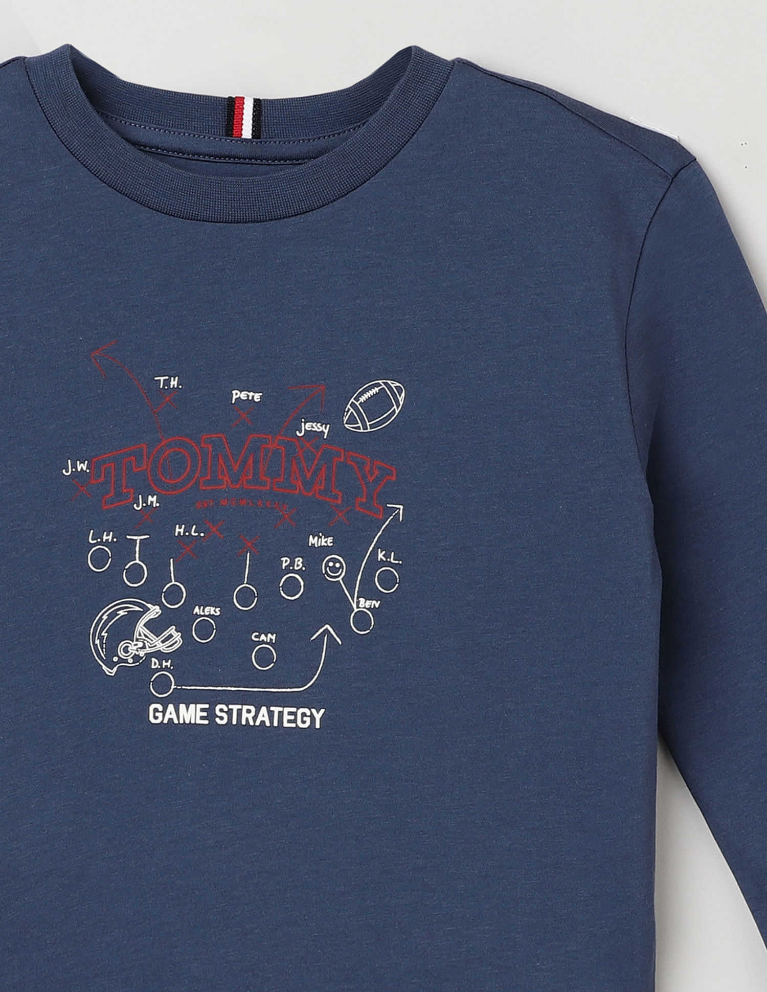 Tommy Hilfiger Kids Boys Sports Print T-Shirt