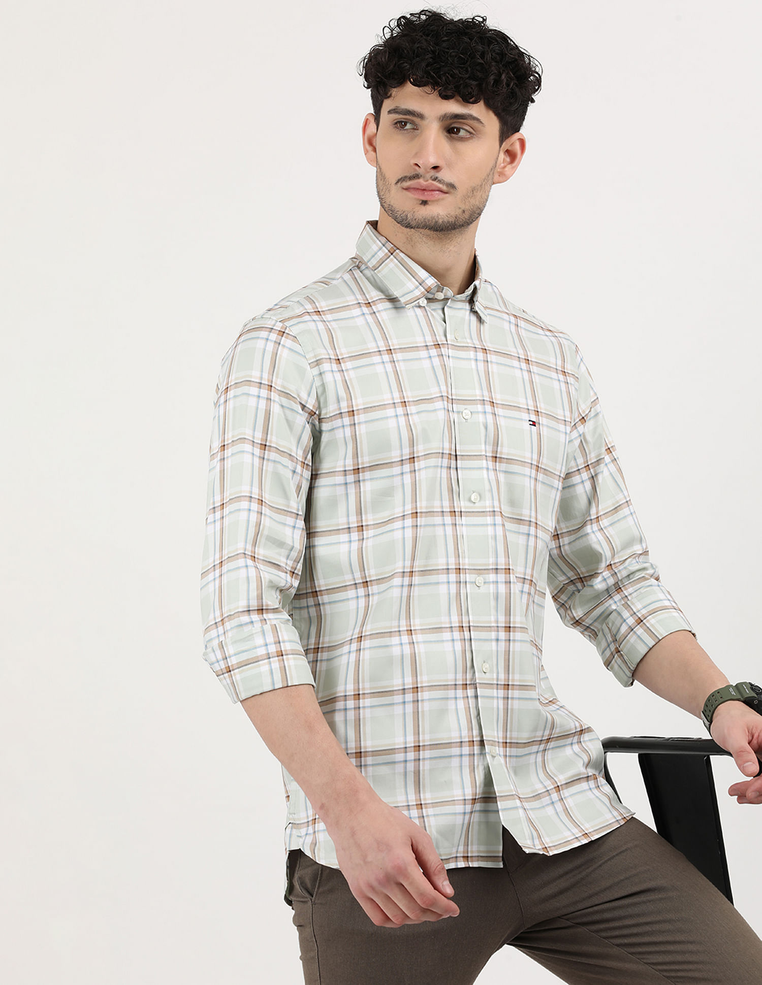 Tommy Hilfiger Oxford Check Regular Fit Shirt