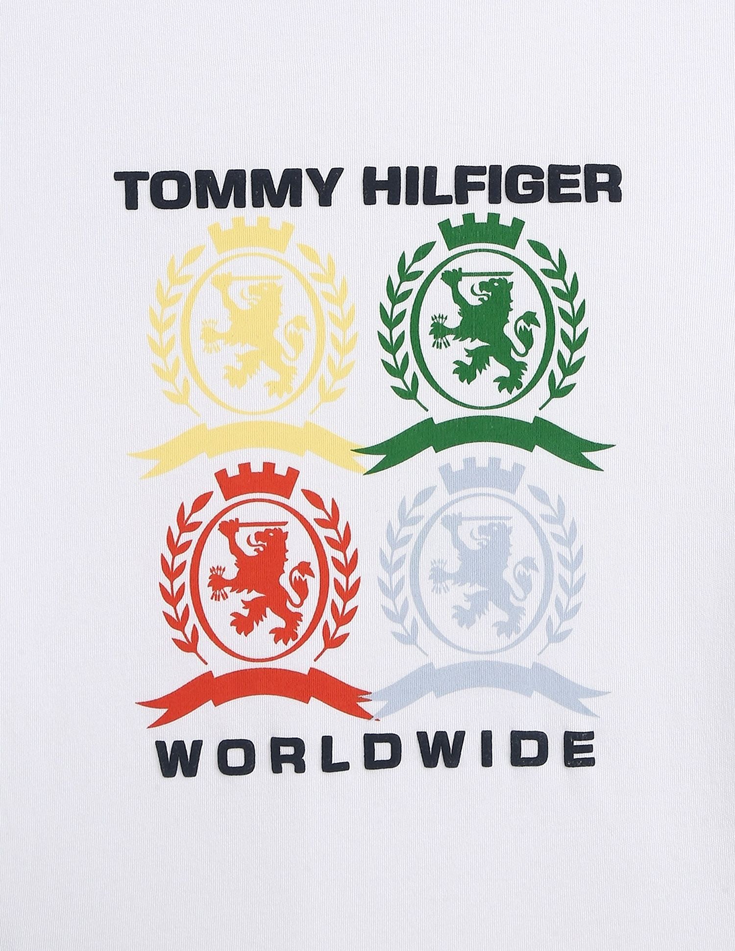 Tommy Hilfiger Kids Boys Logo Regular-Fit Cotton T-Shirt