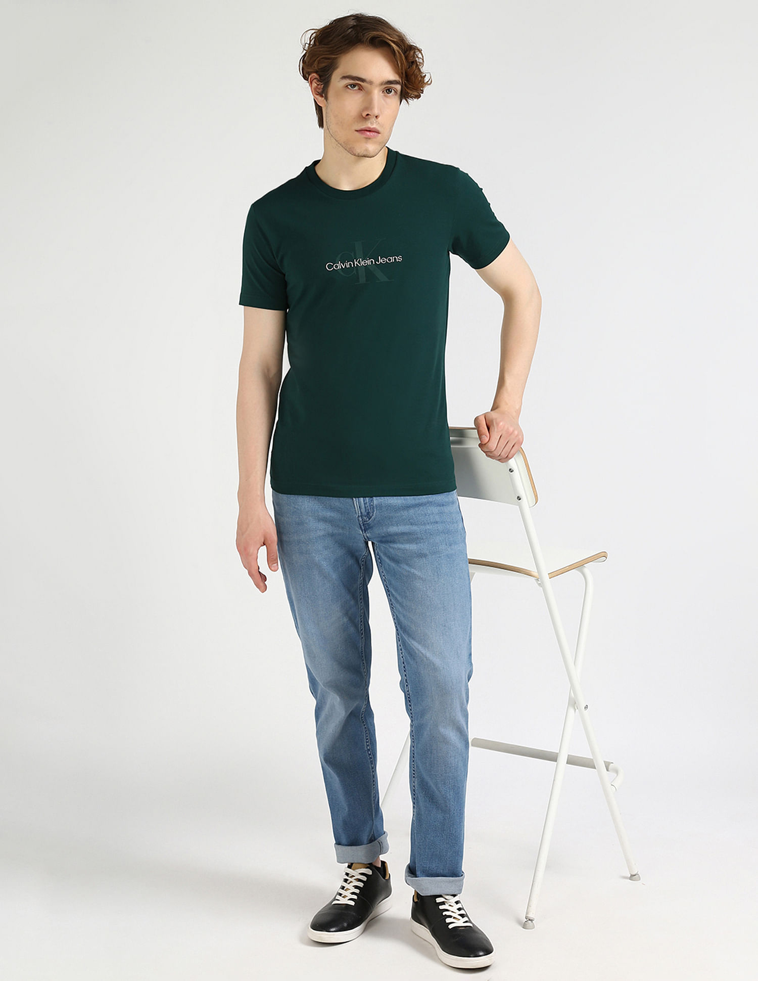 Calvin Klein Jeans Slim Fit Logo T-Shirt