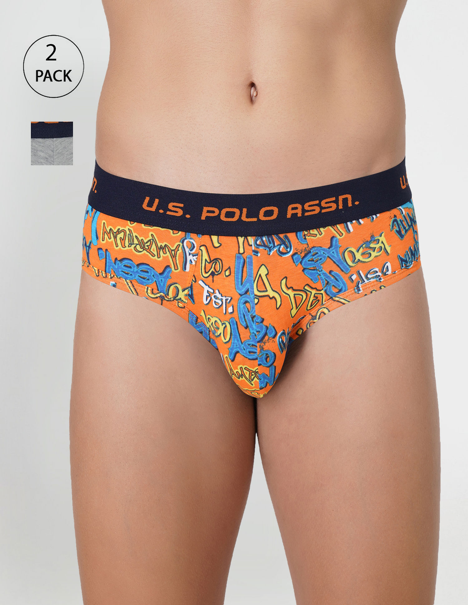 Buy online Men Solid Briefs from Innerwear for Men by U.s. Polo Assn. for  ₹499 at 0% off