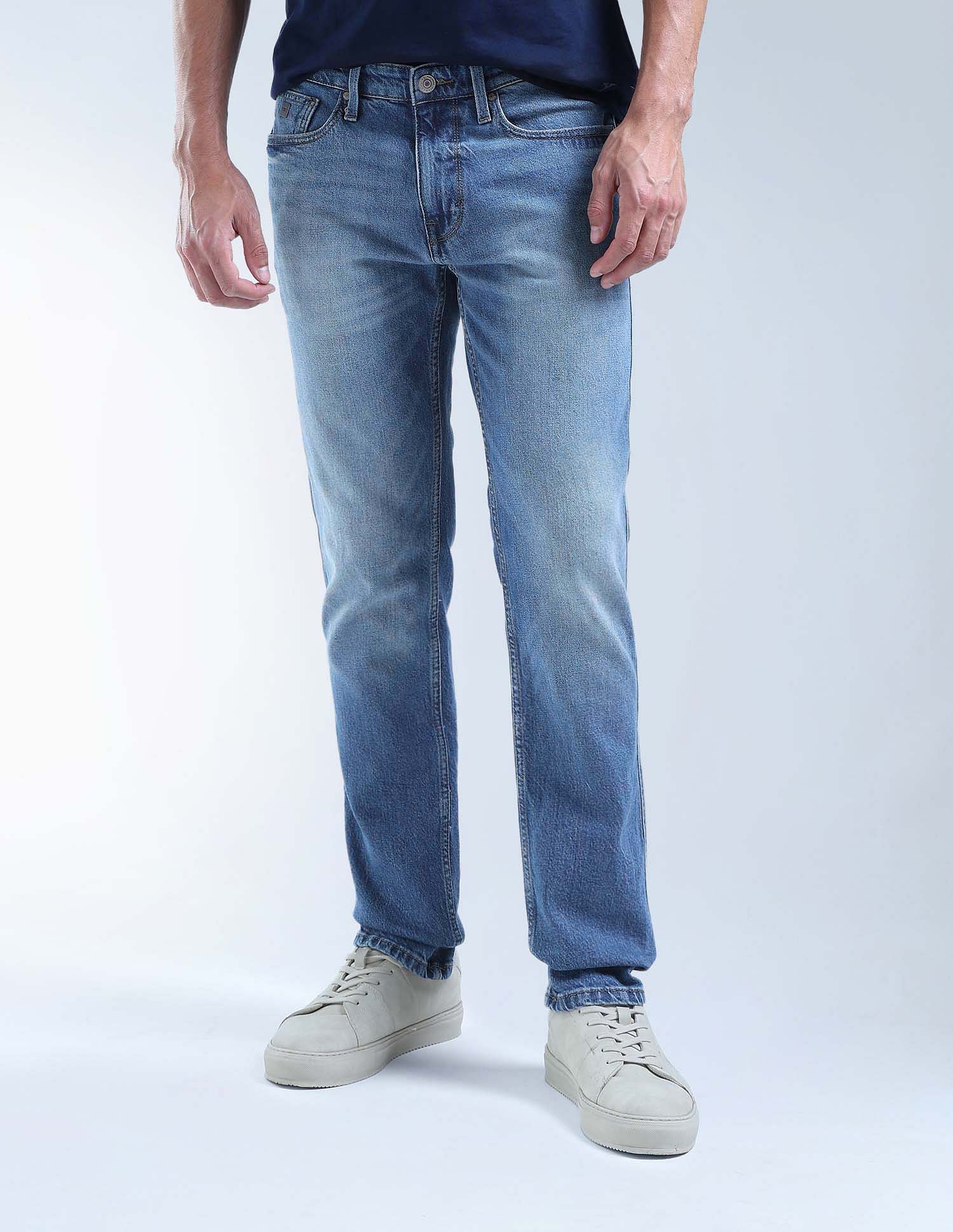 Flying Machine Freddie Slim Straight Fit Authentic Signature Jeans