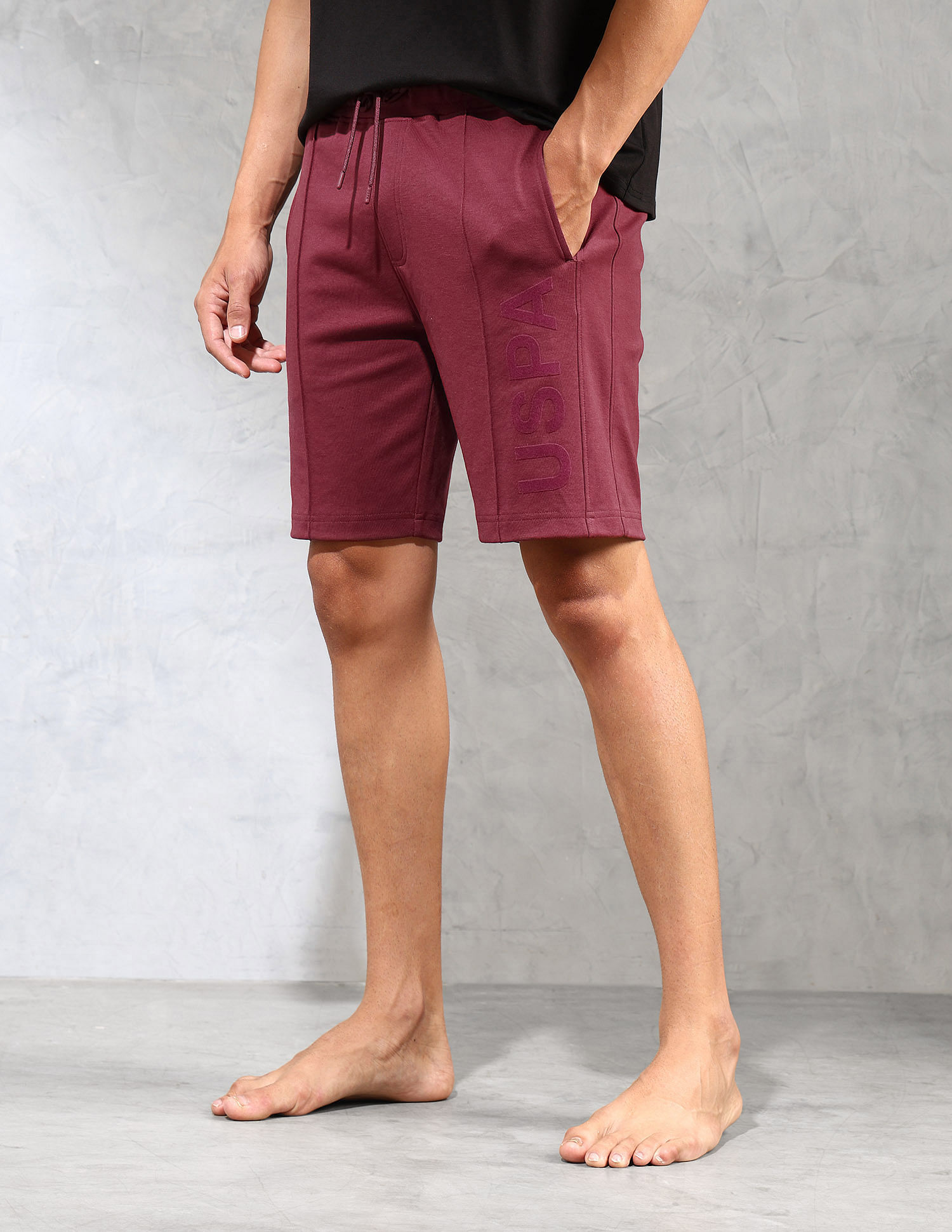 U.S. Polo Assn. Brand Printed OES06 Lounge Shorts - Pack Of 1