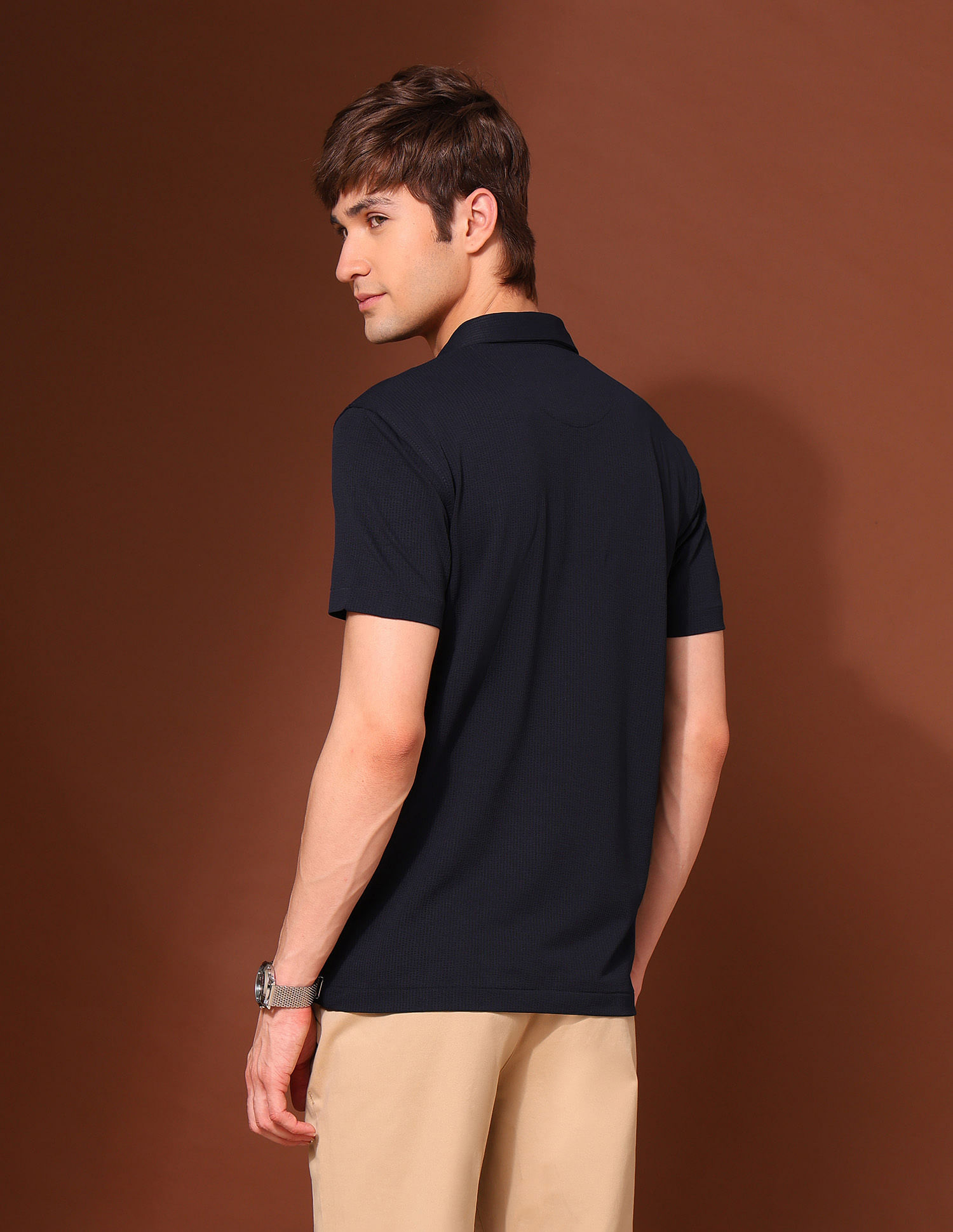U.S. Polo Assn. Textured Classic Polo Shirt