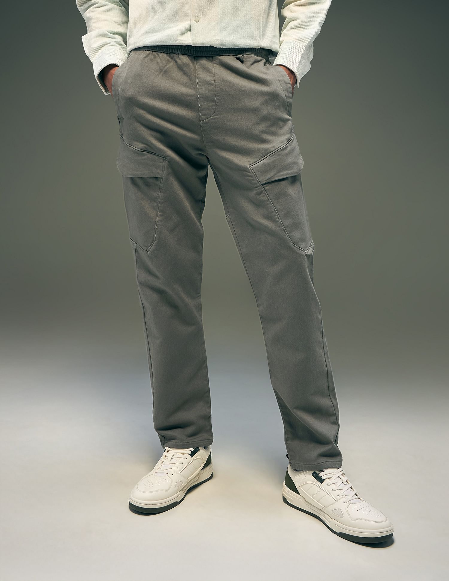 Flying Machine Slim Jogger Fit Cargo Pants