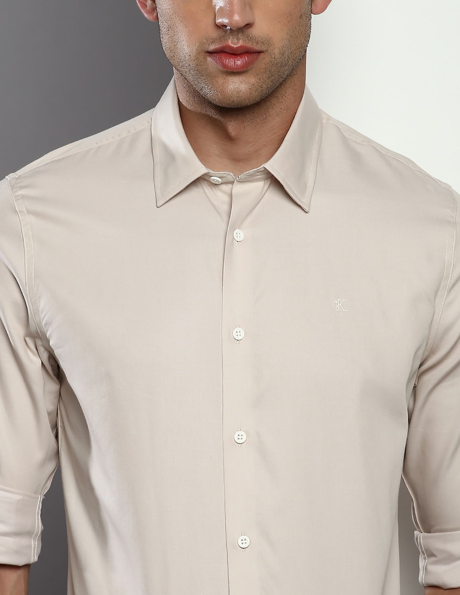 Calvin Klein Jeans Pure Cotton Chambray Shirt
