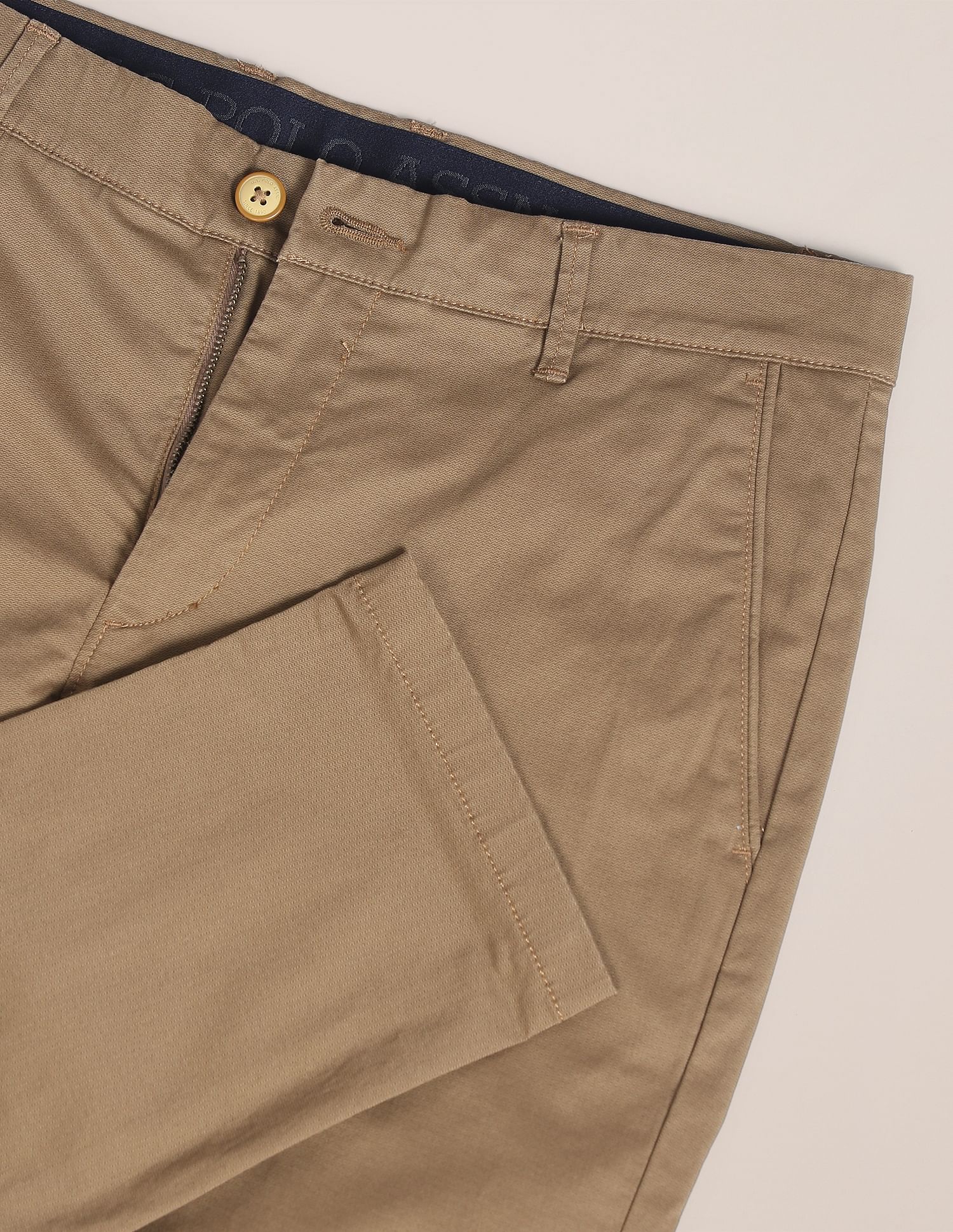 U.S. Polo Assn. Austin Trim Regular Fit Geometric Trousers