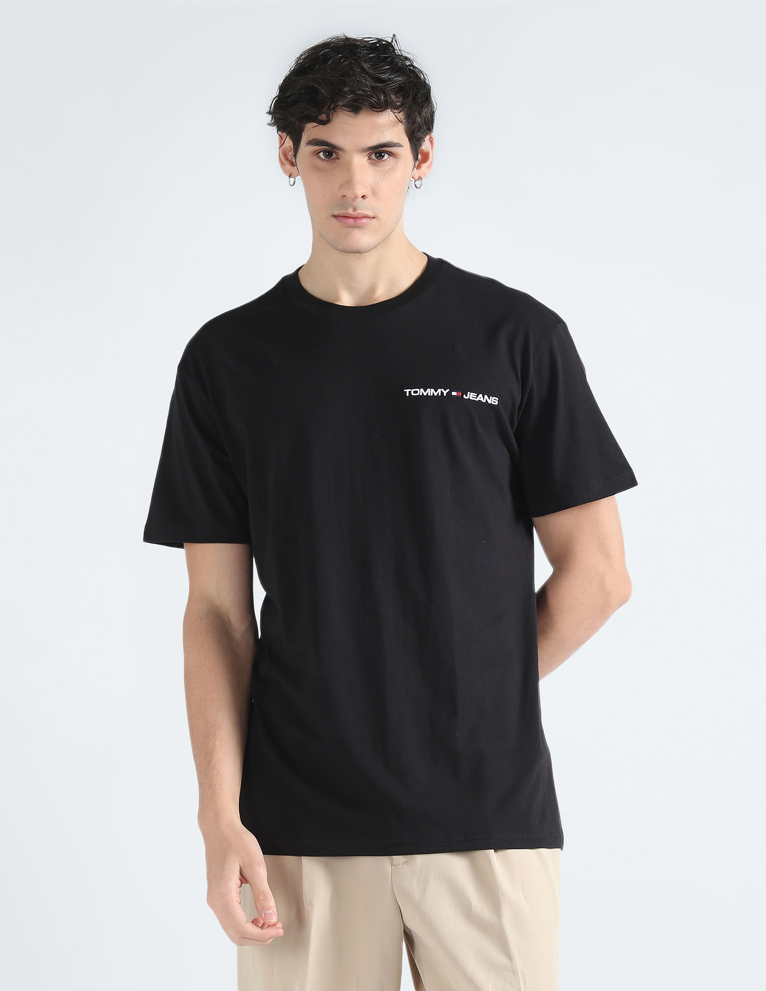 Tommy Hilfiger Transitional Organic Cotton Classic Linear T-Shirt