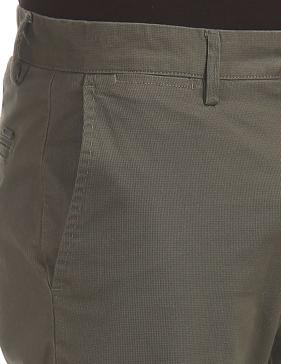 U.S. Polo Assn. Slim Fit Printed Trousers