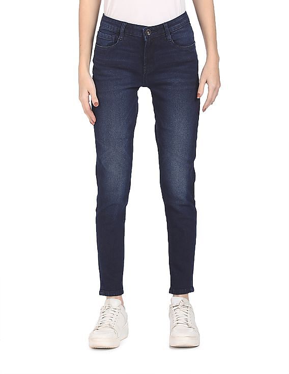 U.S. Polo Assn. Women Wash Mid Rise Jeans