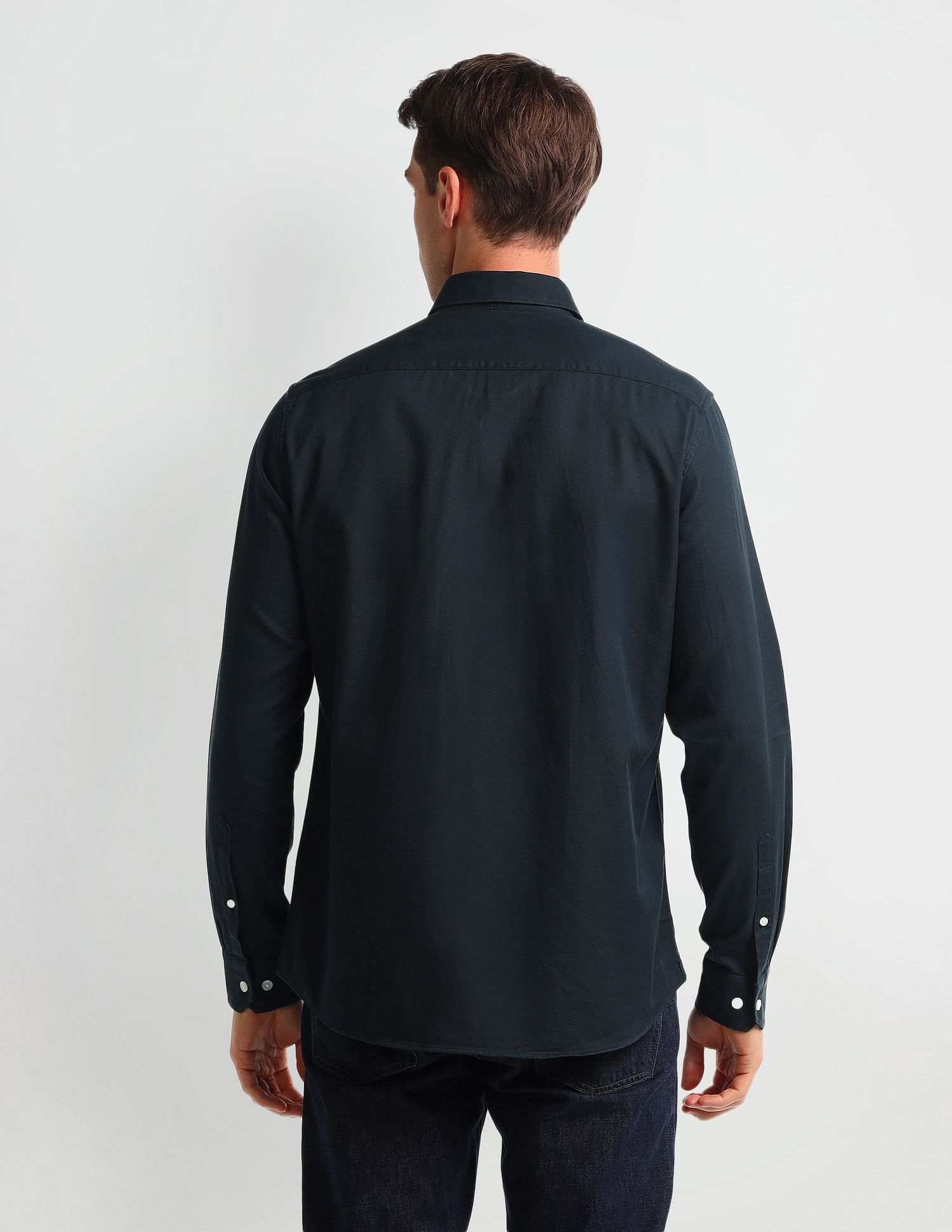 Arrow Sport Manhattan Slim Cotton Shirt