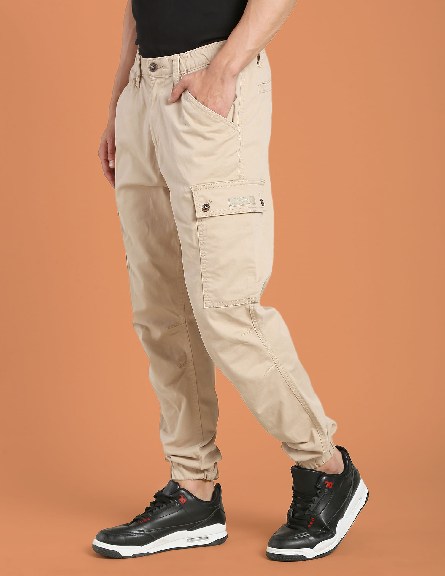 Flying Machine Cargo Trousers Apparel - Buy Flying Machine Cargo Trousers  Apparel online in India