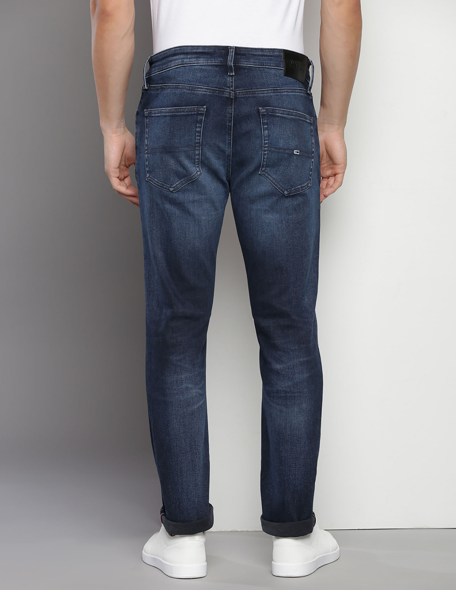 Tommy Hilfiger Austin Slim Tapered Fit Whiskered Jeans