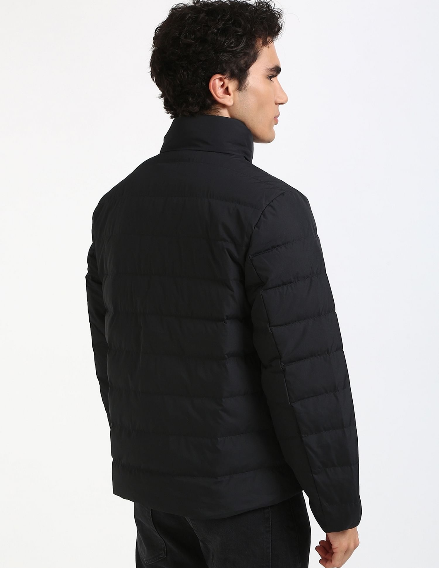 Calvin Klein Jeans Solid Regular-Fit Polyester Jacket