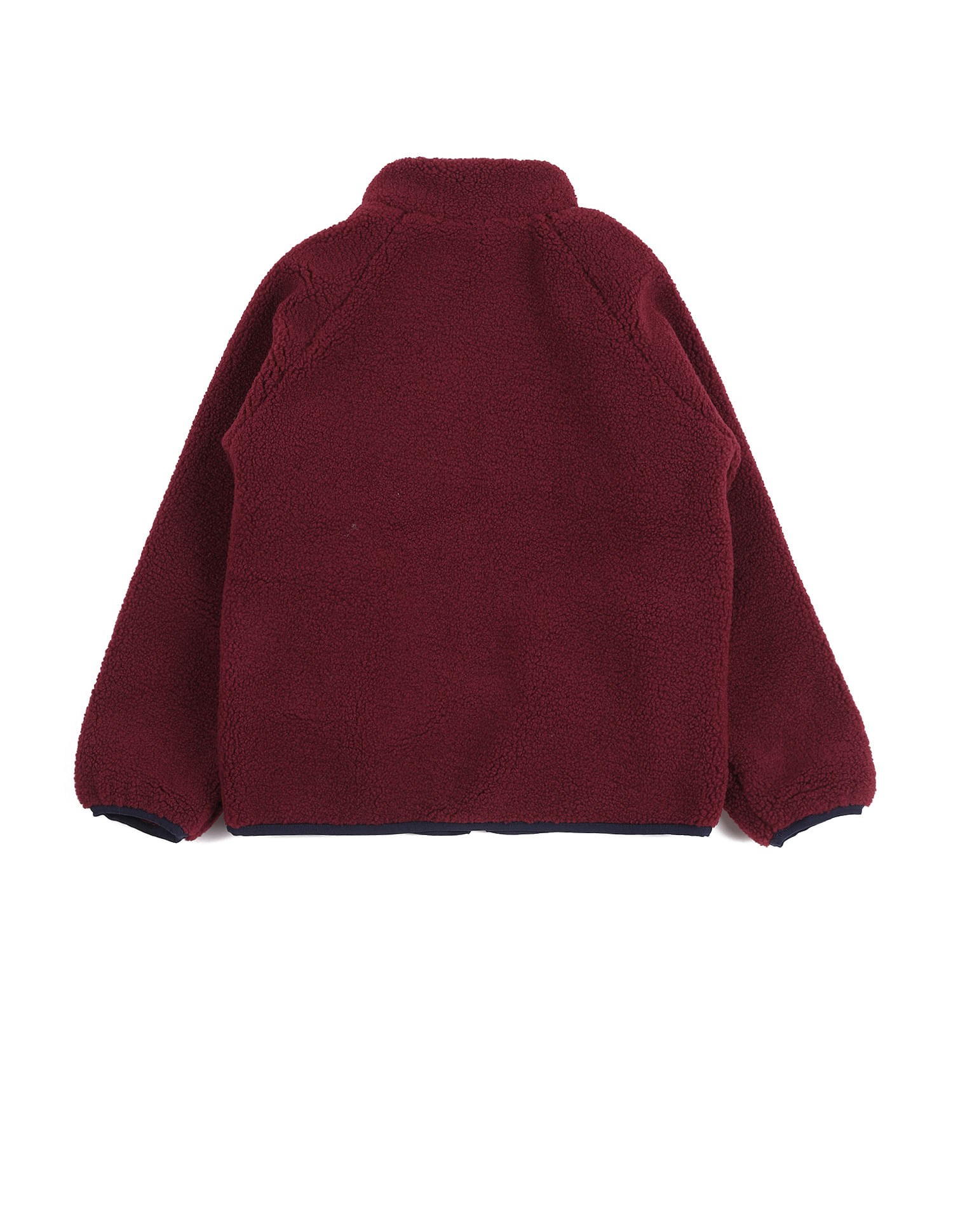 U.S. Polo Assn. Kids Boys Solid Stand Collar Jacket