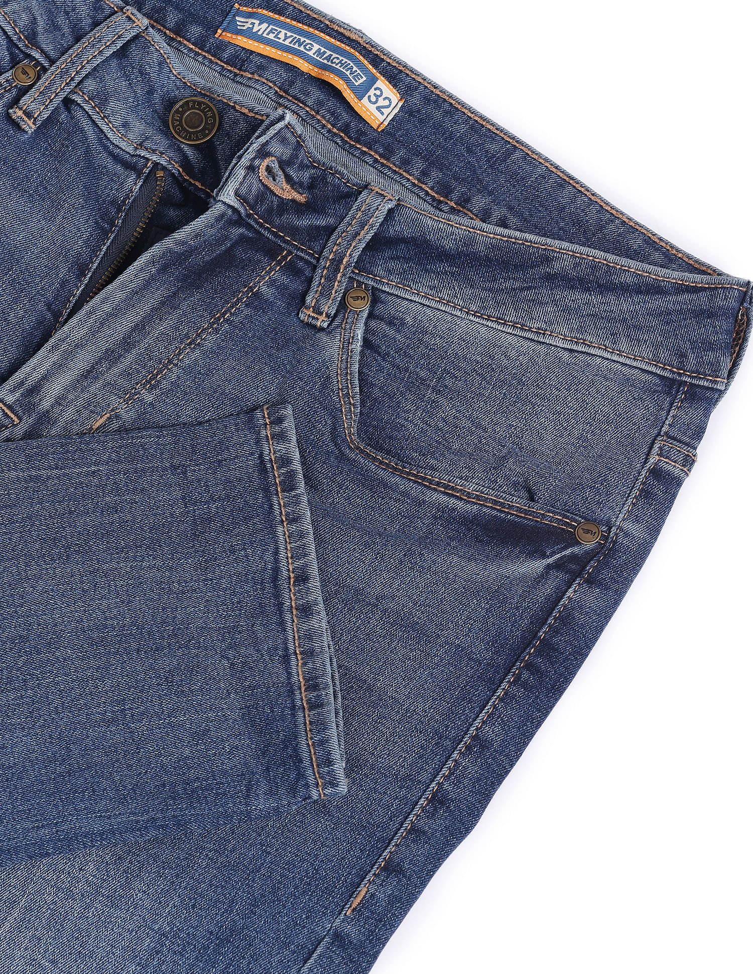 Flying Machine Jackson Skinny Fit Stone Wash Jeans