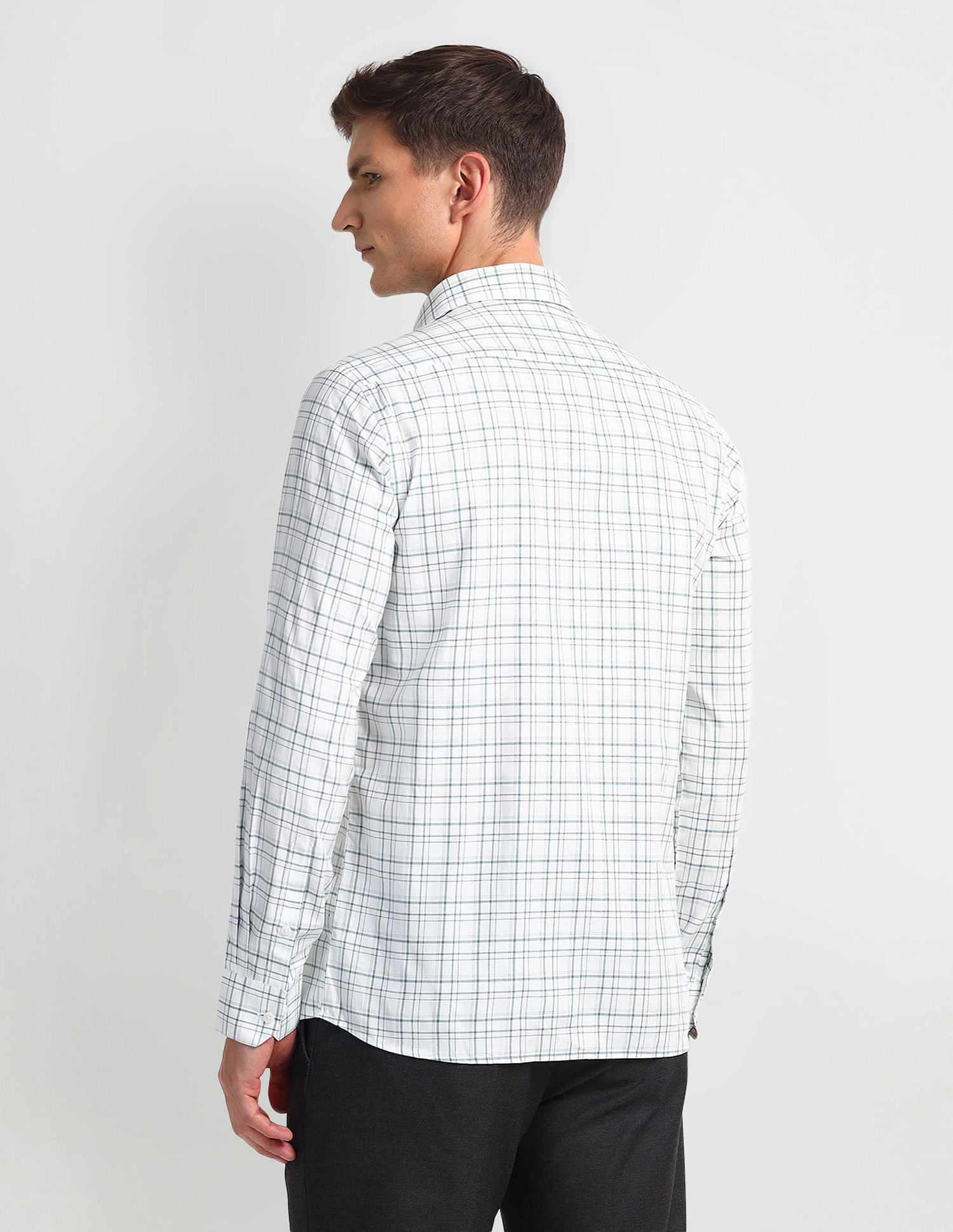 Arrow Manhattan Slim Fit Dobby Shirt