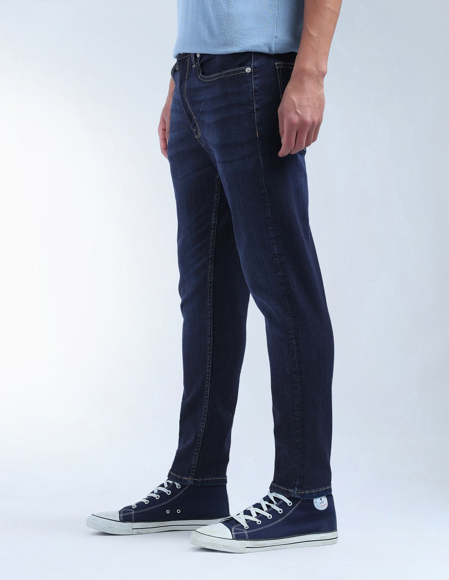 Flying Machine Mankle Relaxed Tapered Fit Authentic Premium Jeans