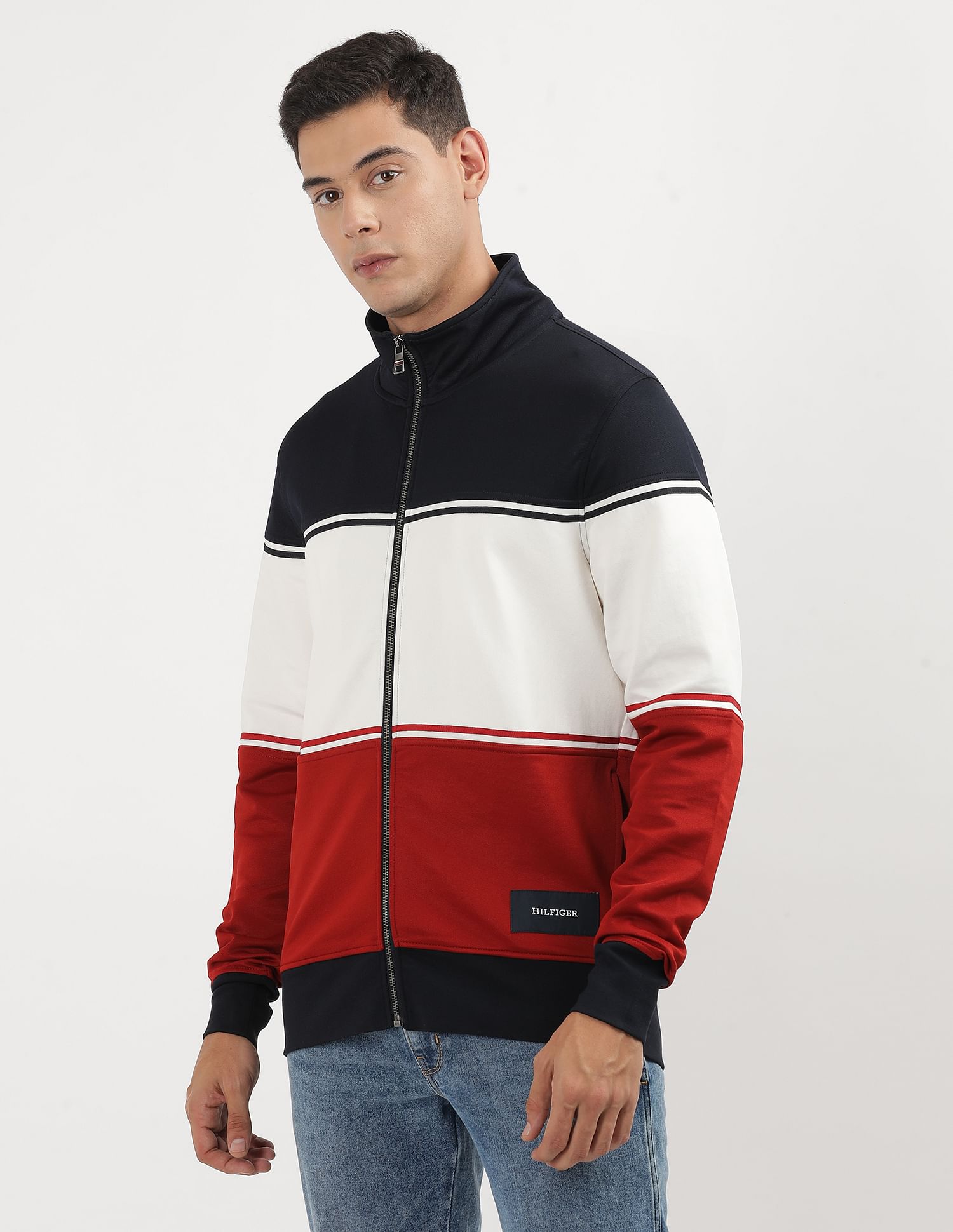Tommy Hilfiger Sustainable Colour Block Sweatshirt