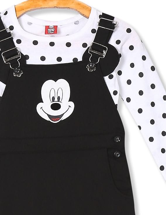 Buy Colt Girls Mickey Mouse Dungaree 