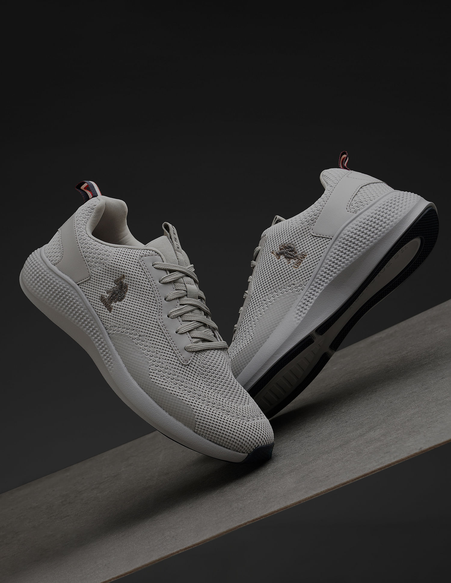 U.S. Polo Assn. Men Graff 2.0 Lt. Grey Uspa Sport Sneakers