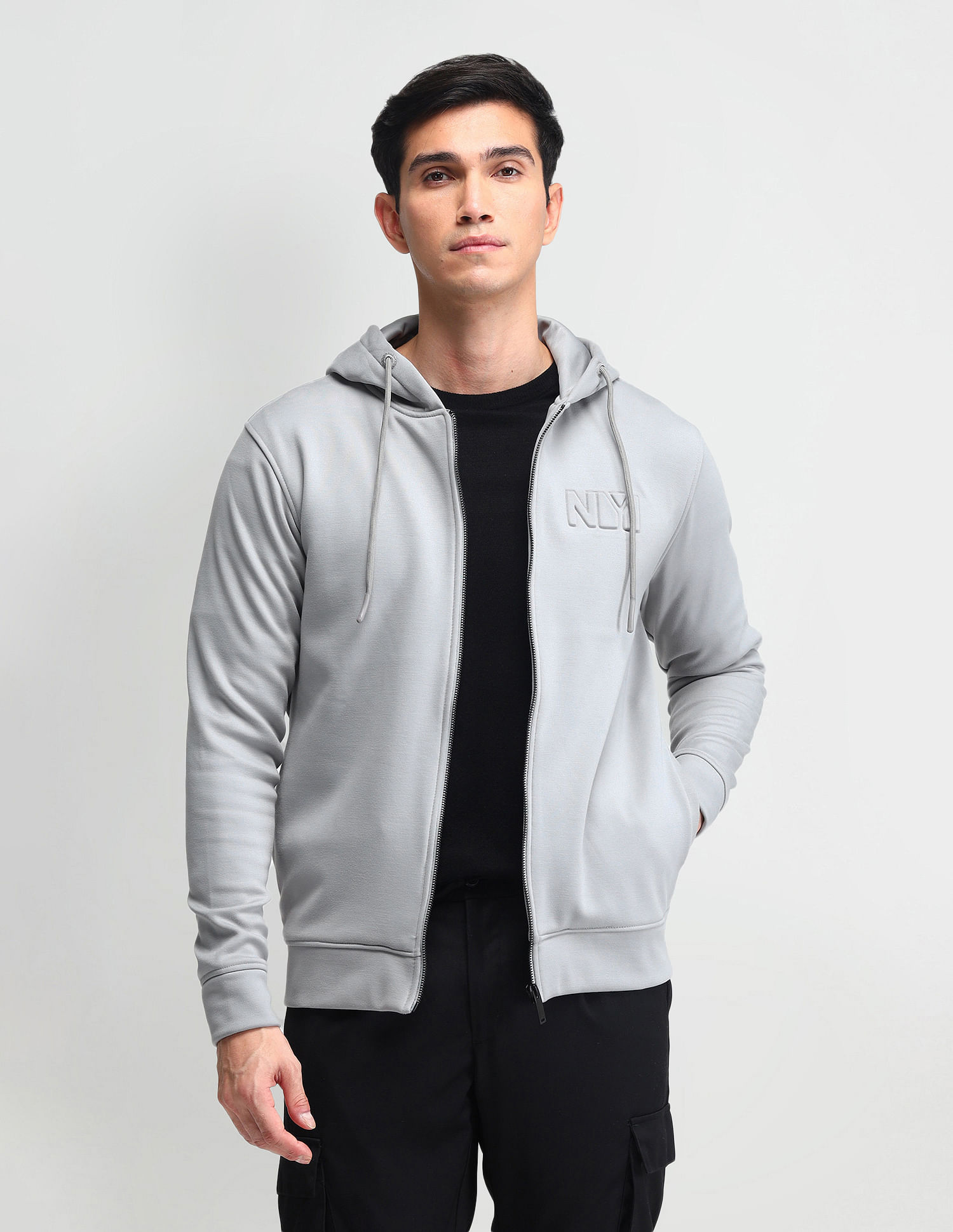 Arrow Newyork Brand Printed Regular Fit Sweatshirt