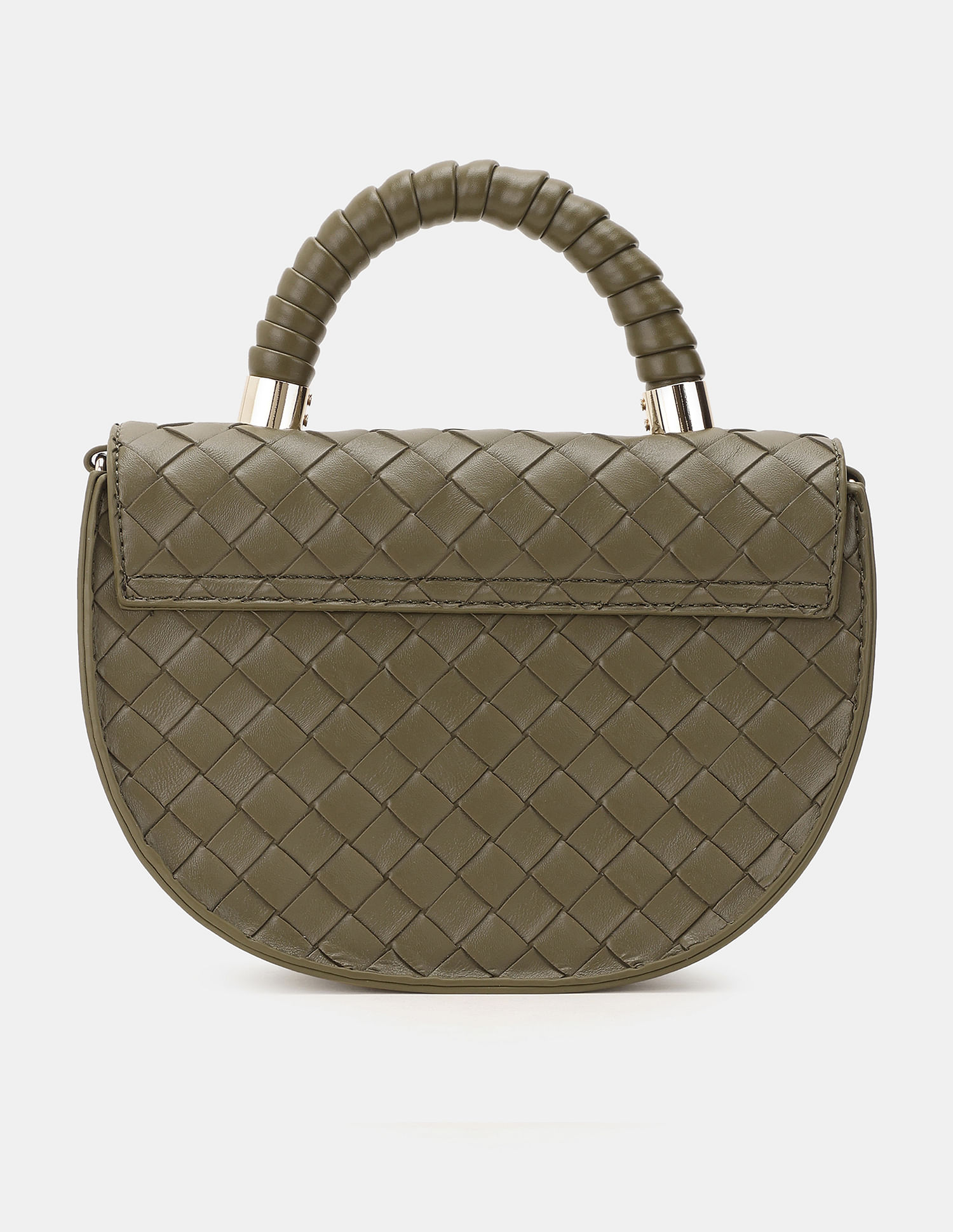 U.S. Polo Assn. Women Andra Patterned Weave Crossbody Bag