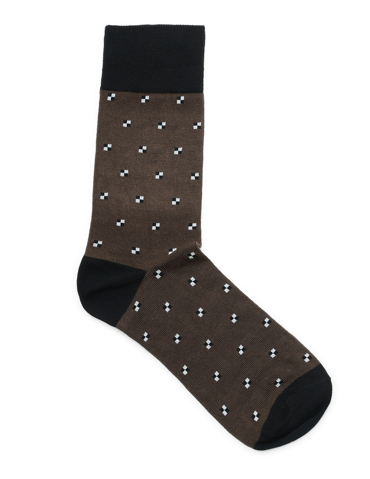 Arrow Men Printed Mid Calf Socks - Pack Of 1