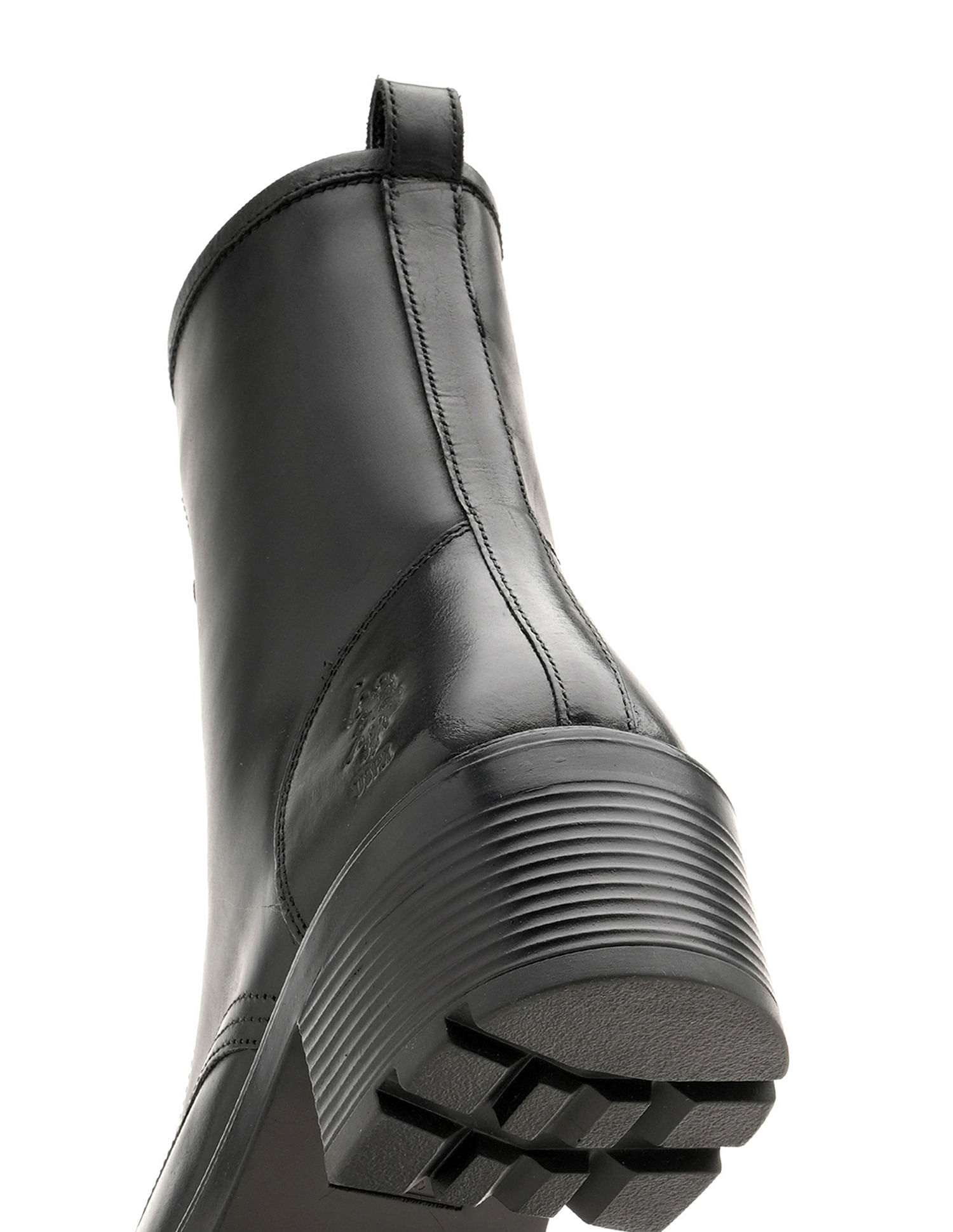 U.S. Polo Assn. Women Nadia Leather Combat Boots