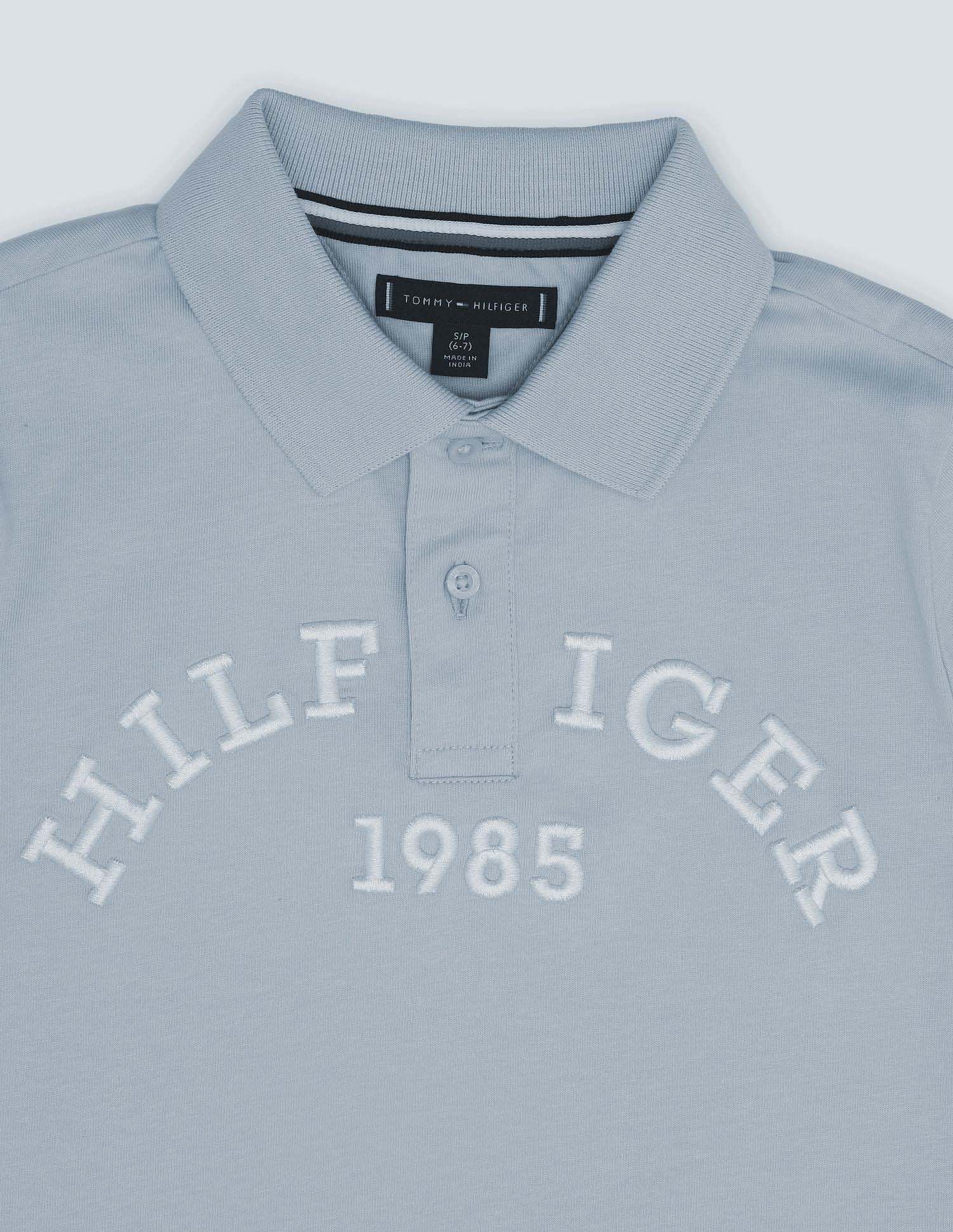 Tommy Hilfiger Kids Boys Printed Regular-Fit Cotton Polo Shirt