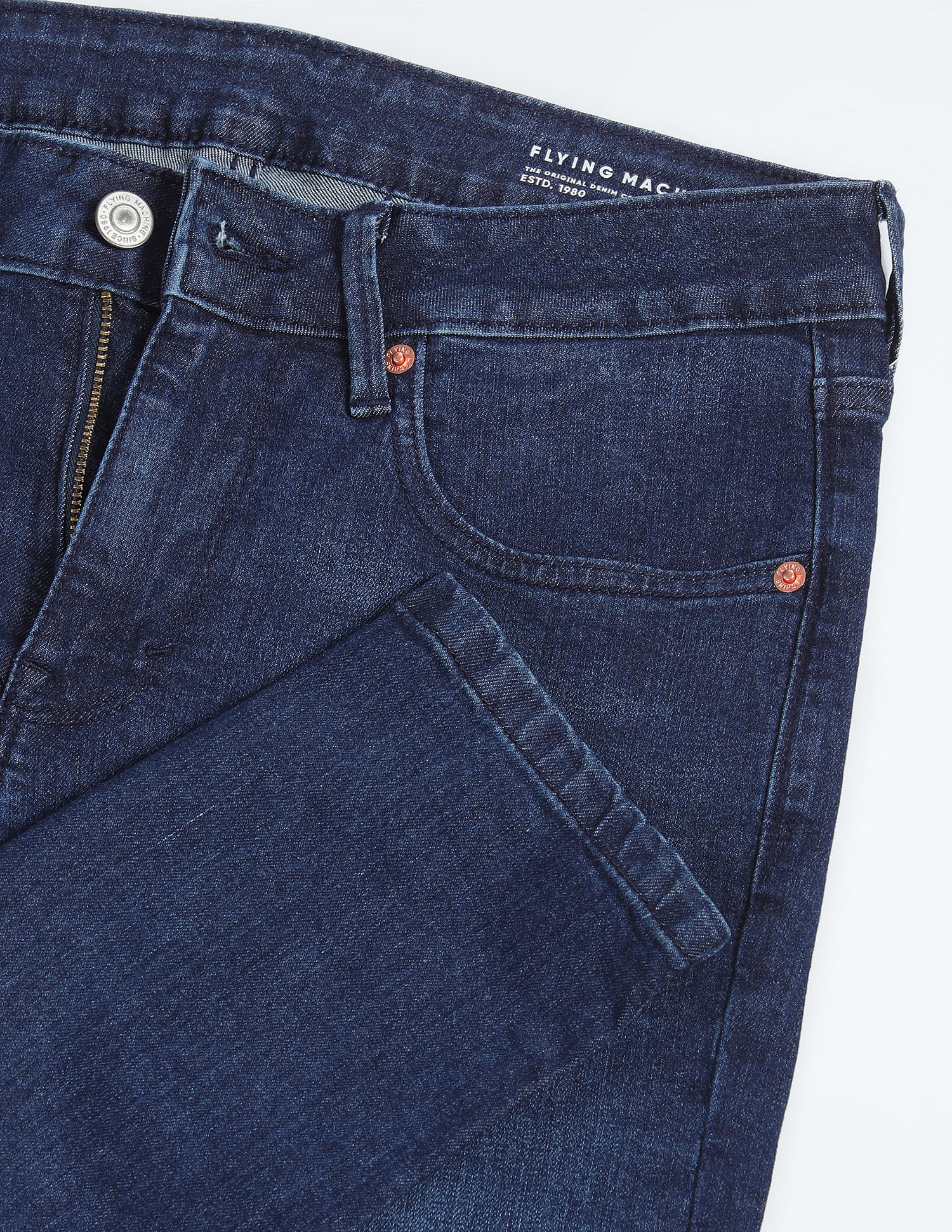 Flying Machine Jackson Super Skinny Rinsed Jeans