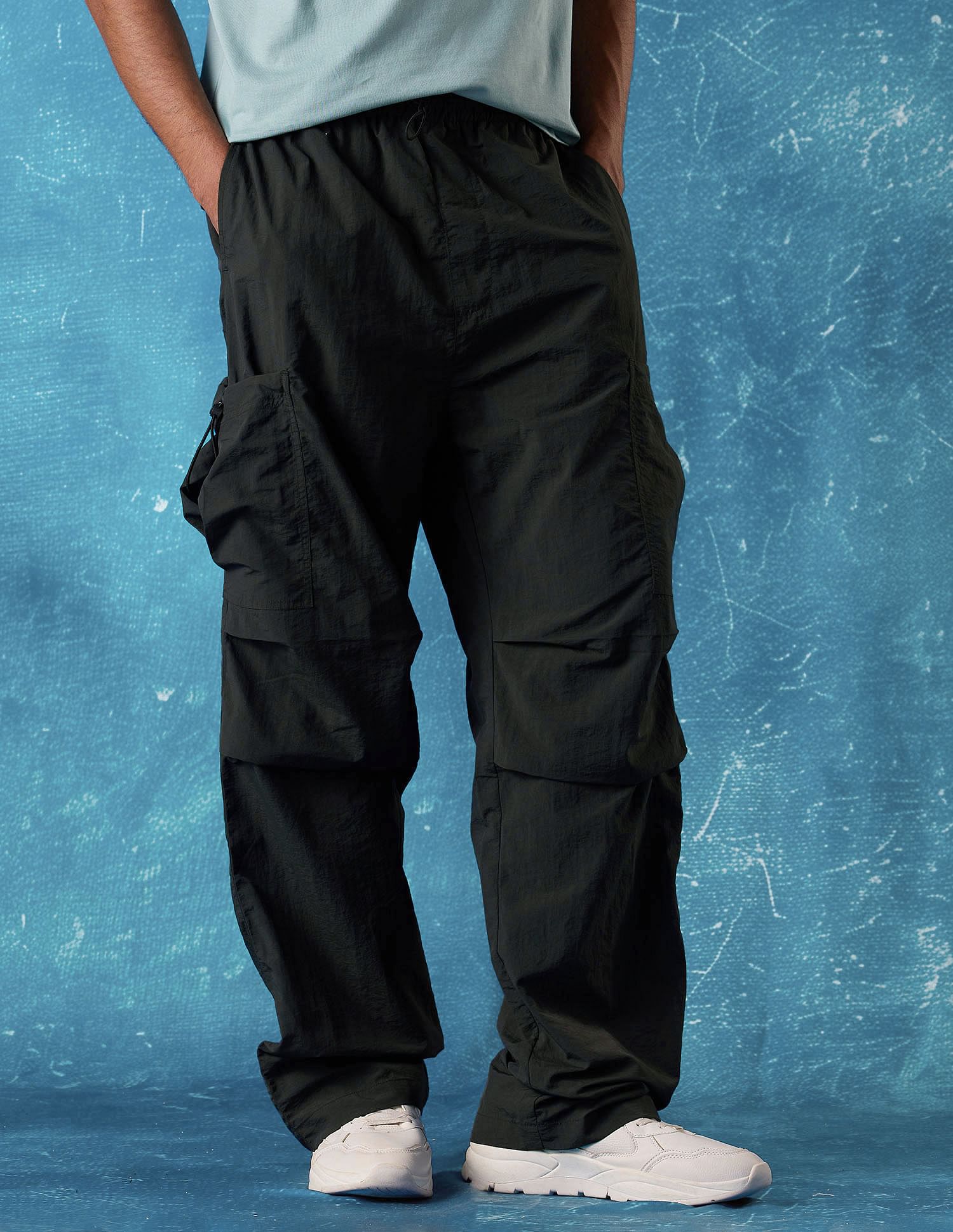 Flying Machine Relaxed Fit Twill Cargo Pants