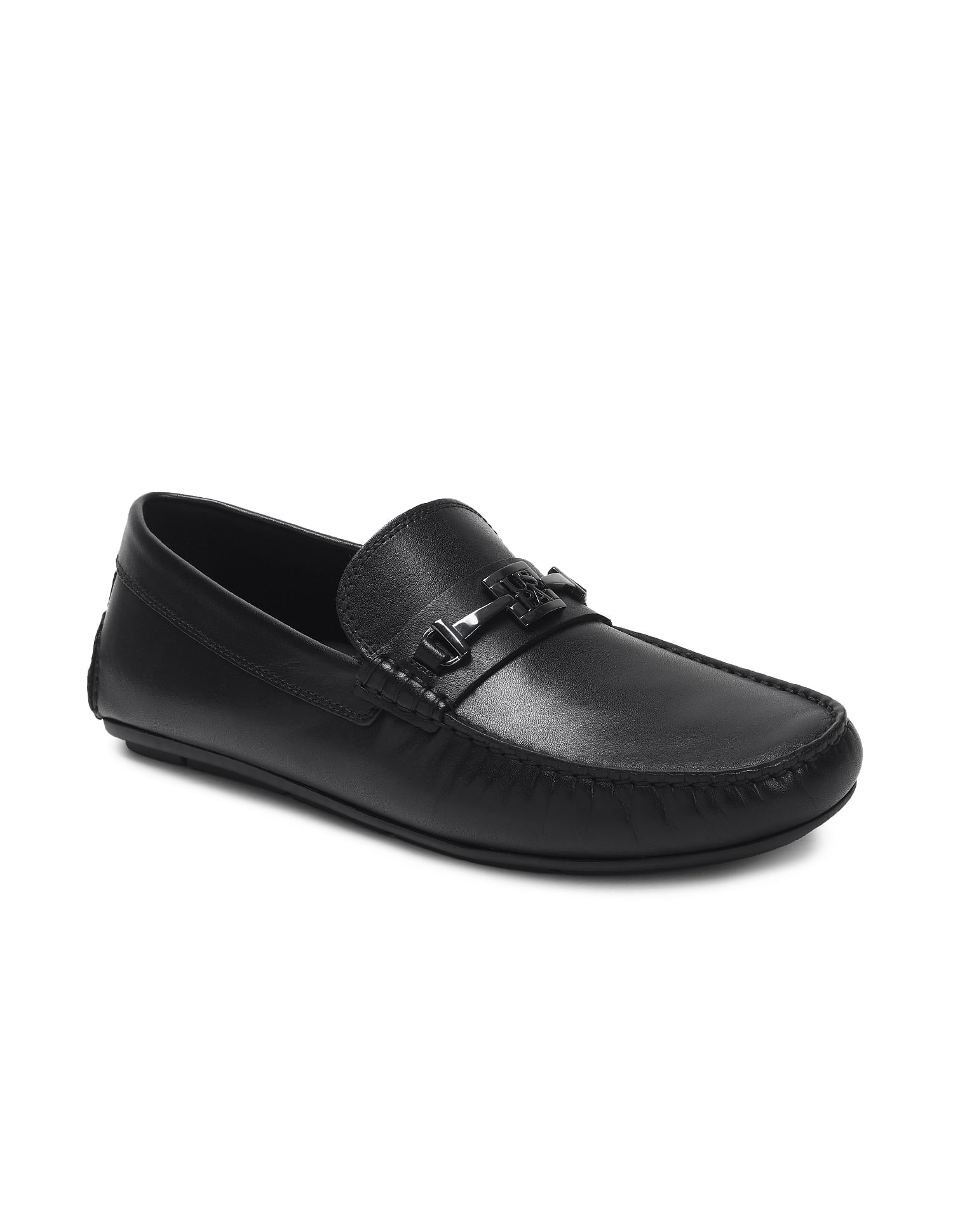 U.S. Polo Assn. Round Toe Solid Arnault Slip On Shoes