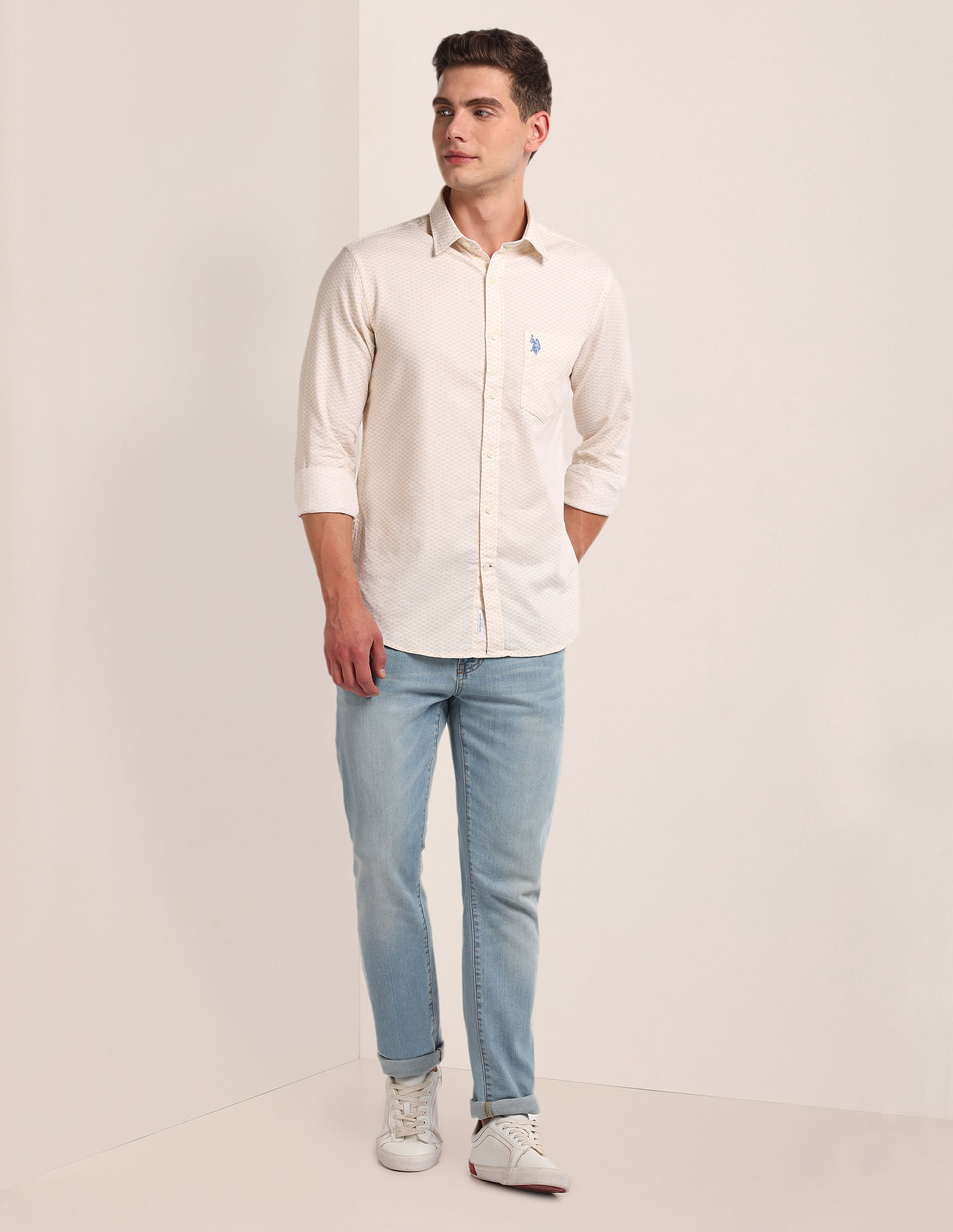 U.S. Polo Assn. Regular Fit Dobby Shirt