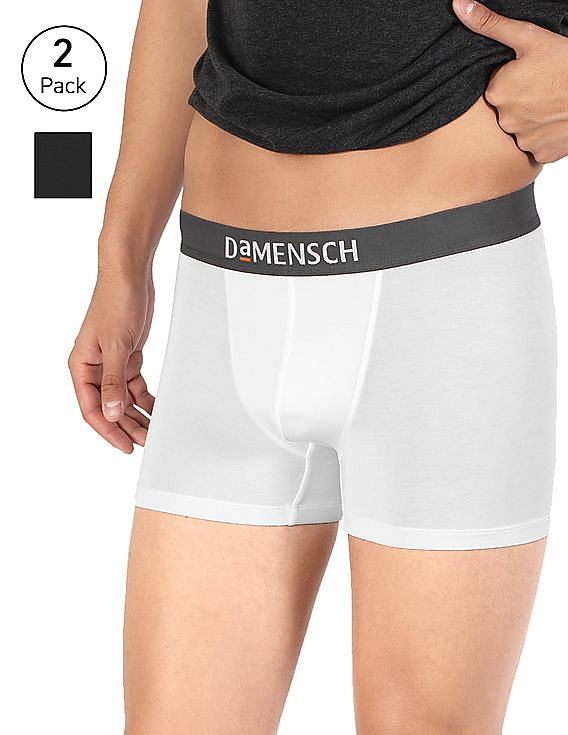 Men's Anti-Bacterial Micro Modal Brief in Solid Waistband (Pack of 2)