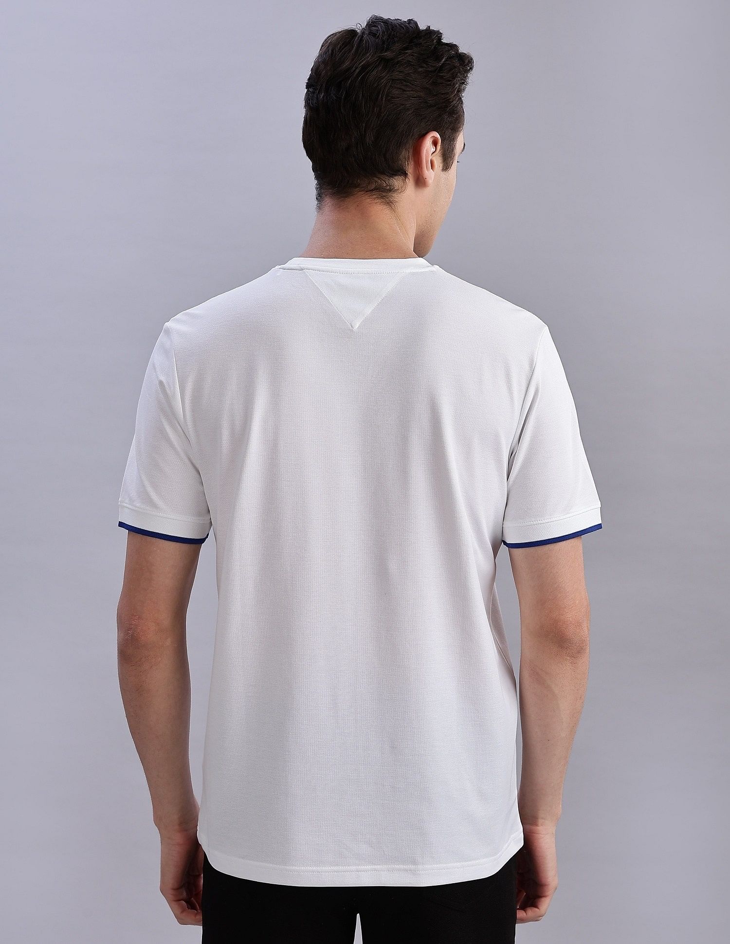 Tommy Hilfiger Solid Regular-Fit Cotton T-Shirts