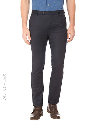 Arrow Tapered Fit Autoflex Formal Trousers