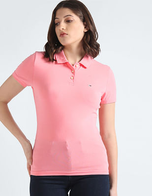 Buy Tommy Hilfiger Women's Polo Shirts Online in India - NNNOW