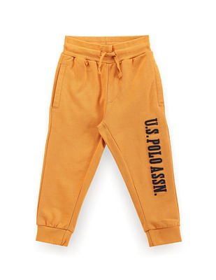 U S Polo Assn Kids Boys Brand Applique Joggers