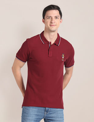 U S Polo Assn Solid Pique Polo Shirt