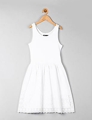 gap girls white dress