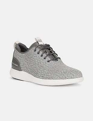 Buy Cole Haan Grey Grand Plus Essex Distance Knit Oxford  display picture 2