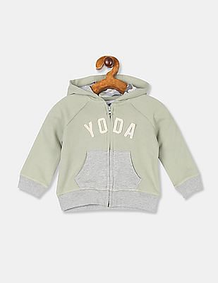 Green Star Wars Yoda Hoodie Sweatshirt 