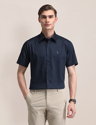 U S Polo Assn Tailored Fit Satin Shirt