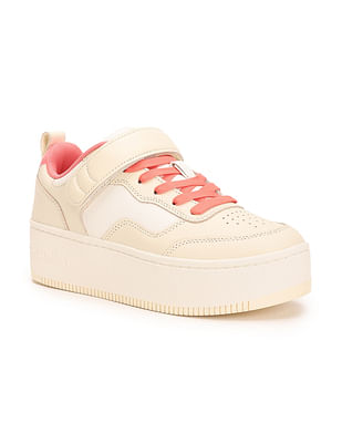 Tommy Hilfiger Women Velcro Flatform Sneakers