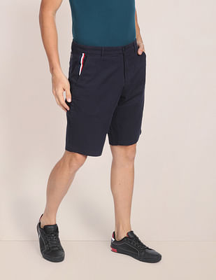 U S Polo Assn Solid Twill Shorts