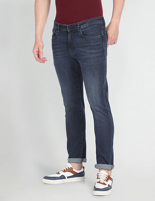 Arrow Sports Jameson Slim Fit Stone Wash Jeans