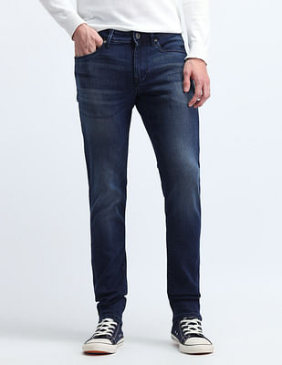 Flying Machine Mid Rise Jackson Skinny Fit Jeans